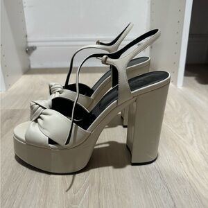 Saint Lauren Bianca Platform sandals